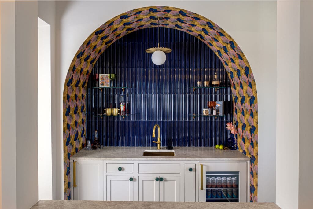 Kitchen interior photography featured in Architectural Digest residential project