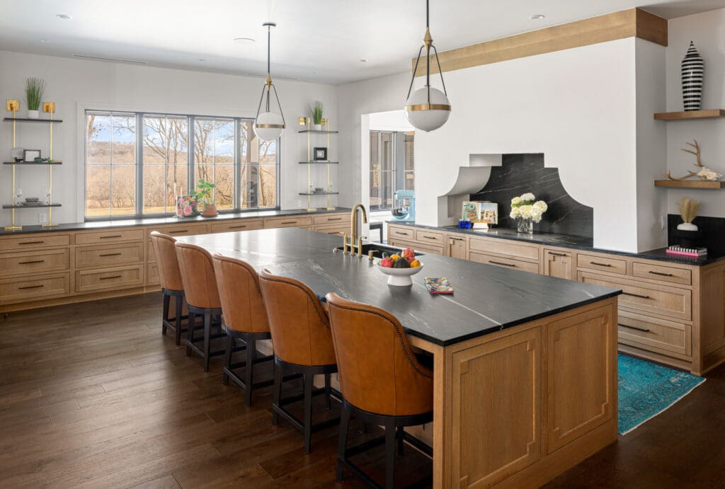 Kitchen interior photography featured in Architectural Digest residential project