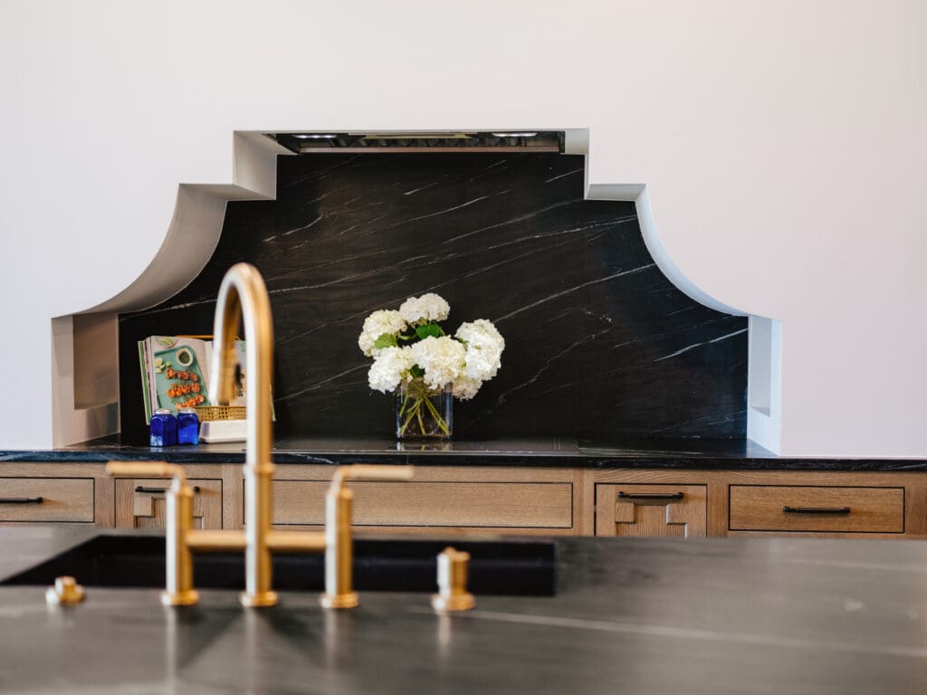 Kitchen interior photography featured in Architectural Digest residential project