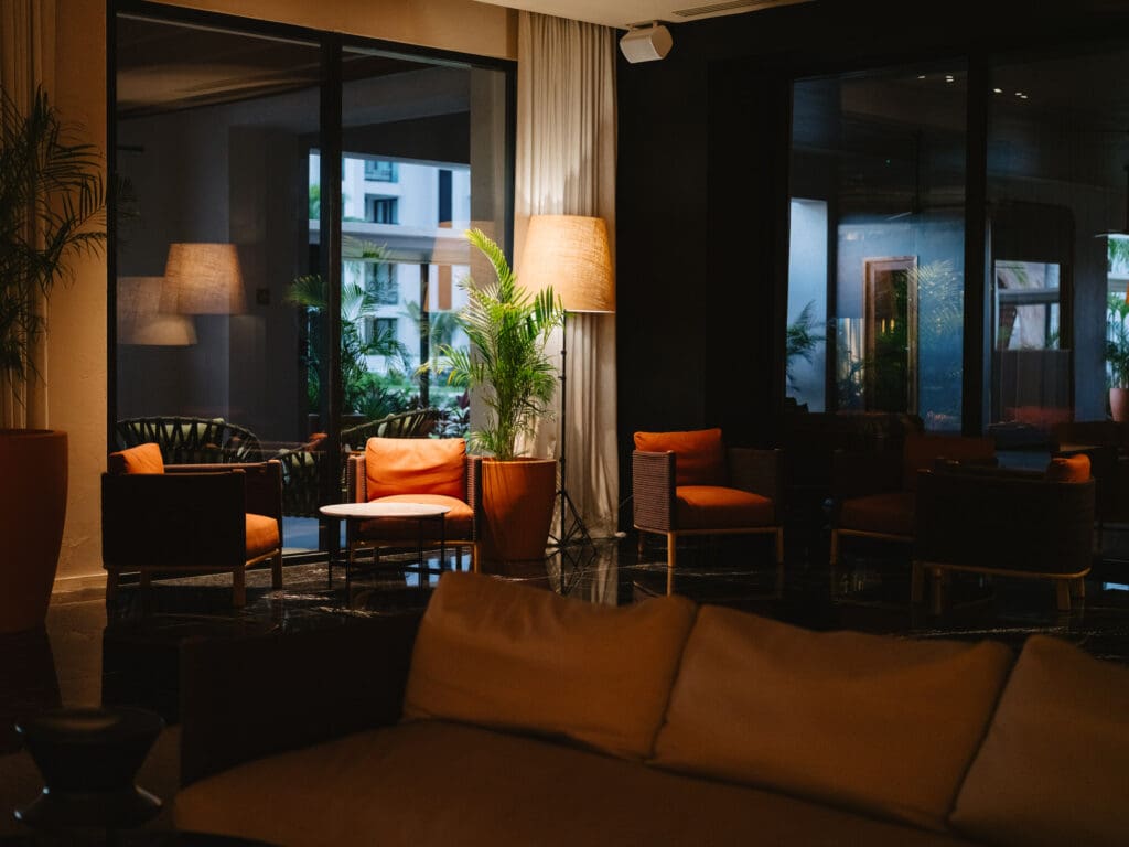 Resort architecture and design at Excellence Coral Playa Mujeres in Playa Mujeres Mexico