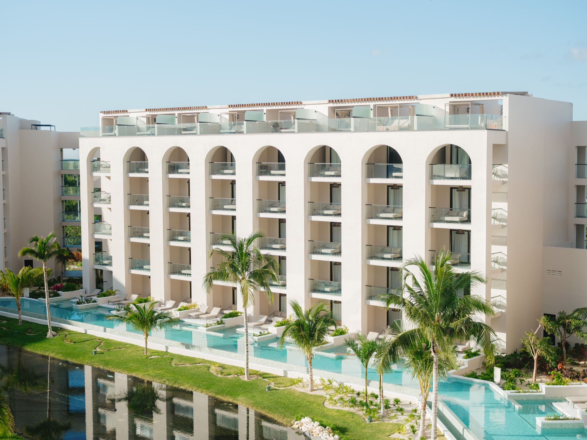 Luxury resort photography in Mexico at Excellence Coral Playa Mujeres