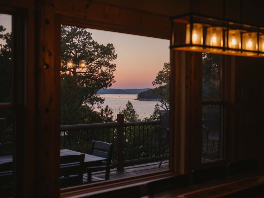 Short term rental exterior photographed in Rogers AR