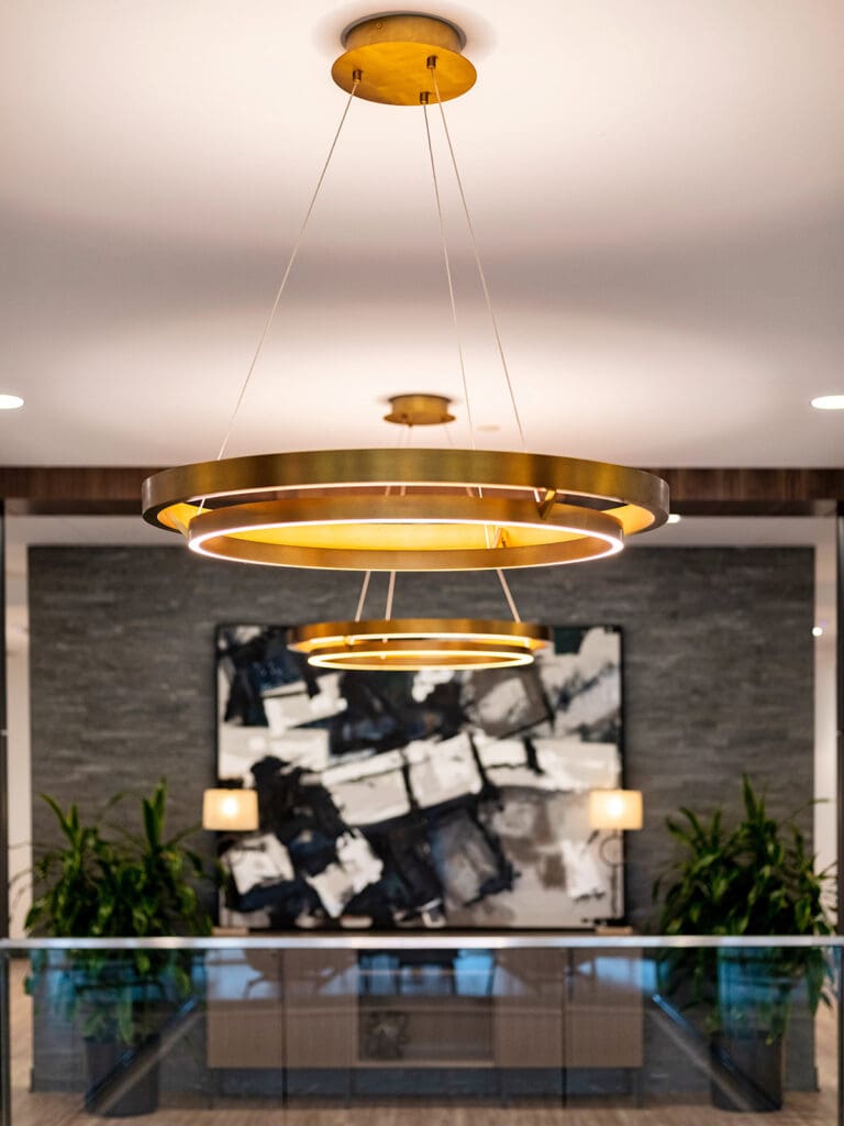 Commercial bank interior photography in Fayetteville Arkansas