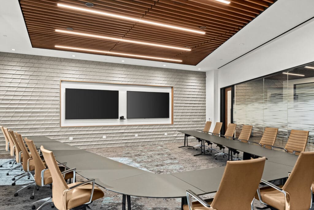 Commercial office building exterior photographed in Rogers AR