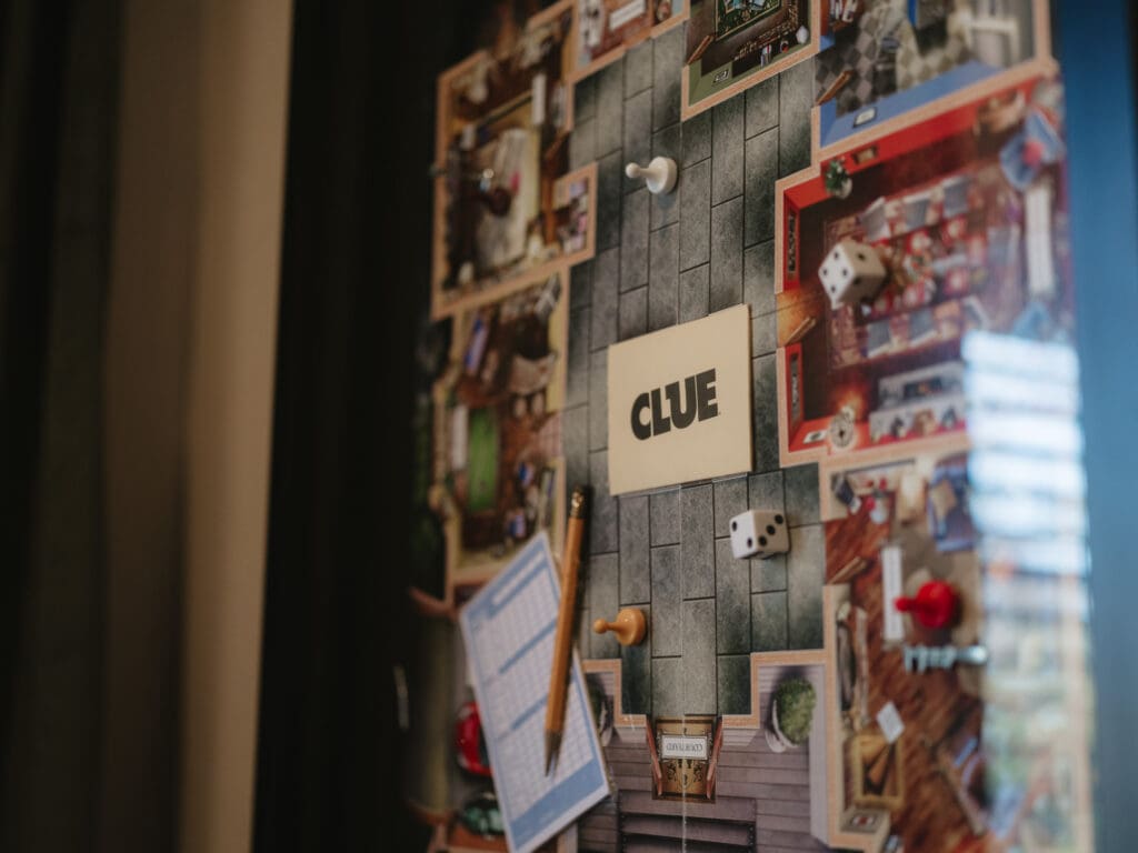 nique themed Airbnb exterior photographed in Rogers AR