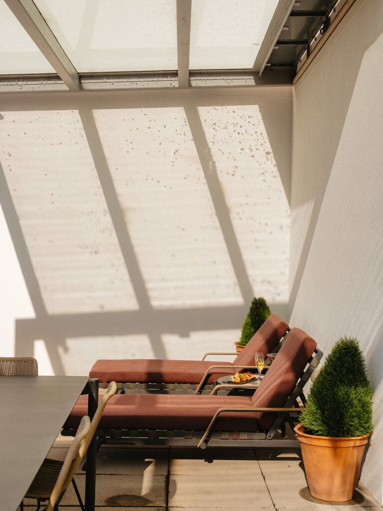 Hospitality photography Bentonville AR hotel suite detail