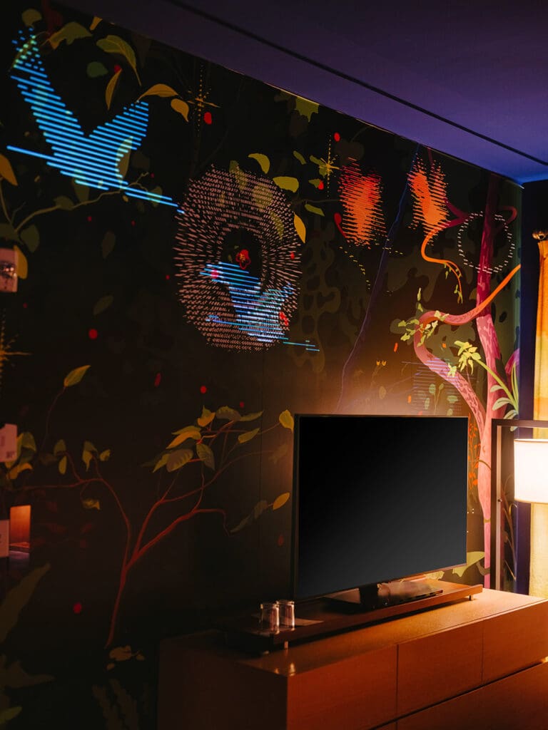 21c Museum Hotel Bentonville guest room natural light photography