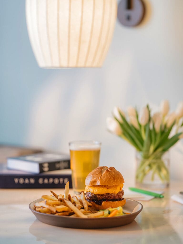 Hospitality photography Bentonville AR hotel suite detail