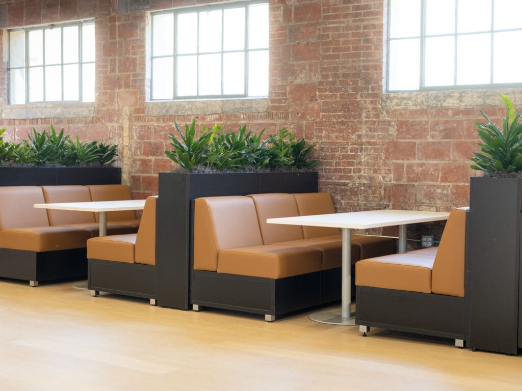 Interior design photography Rogers AR showcasing historic building renovation