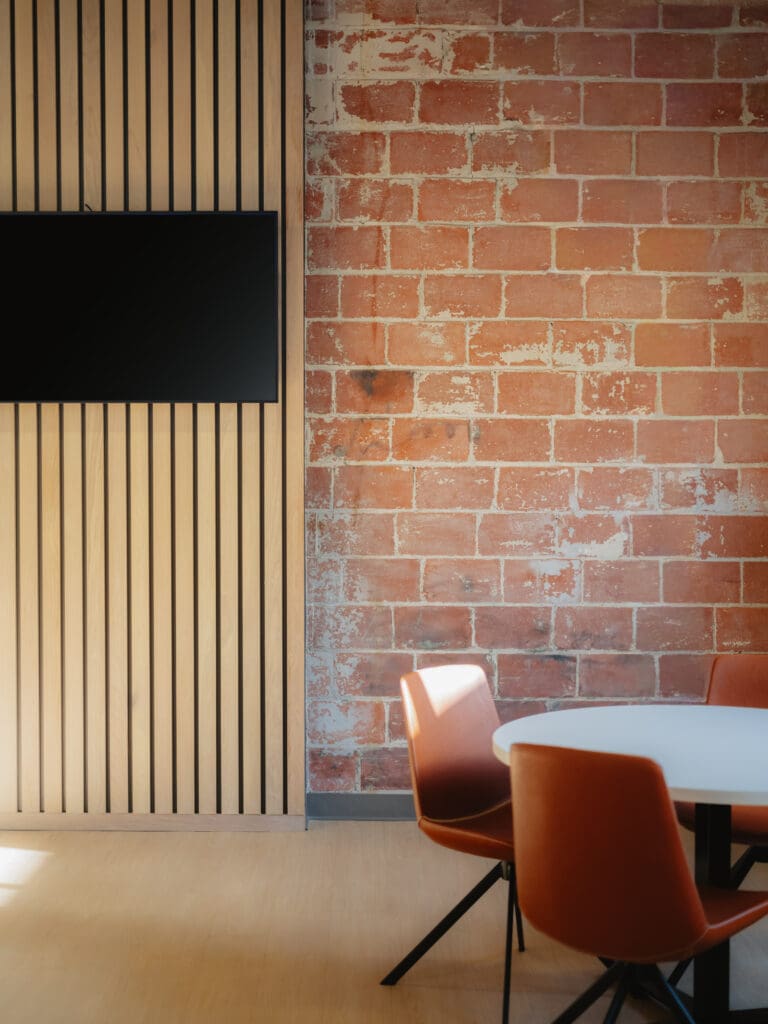 Interior design photography Rogers AR showcasing historic building renovation